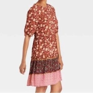 NWT Knox Rose Floral Midi Dress XL